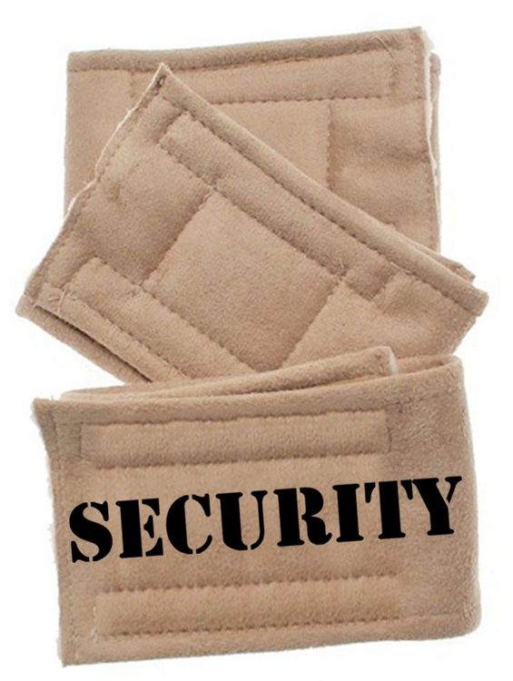 Peter Pads Tan 3 Pack 5 sizes with Design Security